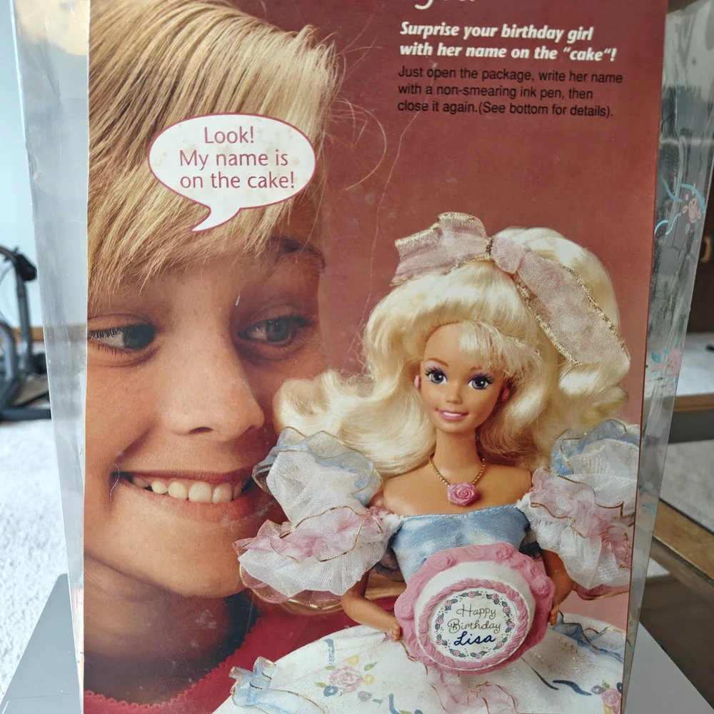 Mattel 1992 Barbie Birthday Party Barbie Doll
